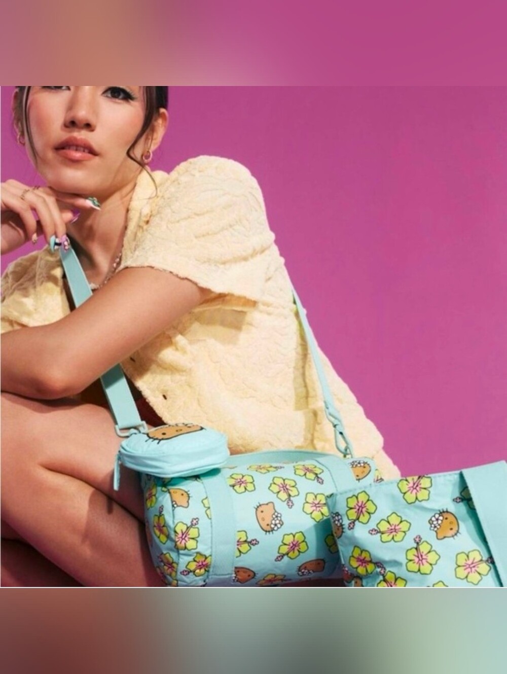 ALOHA Collection x Hello Kitty mini mini duffle DFS Exclusive